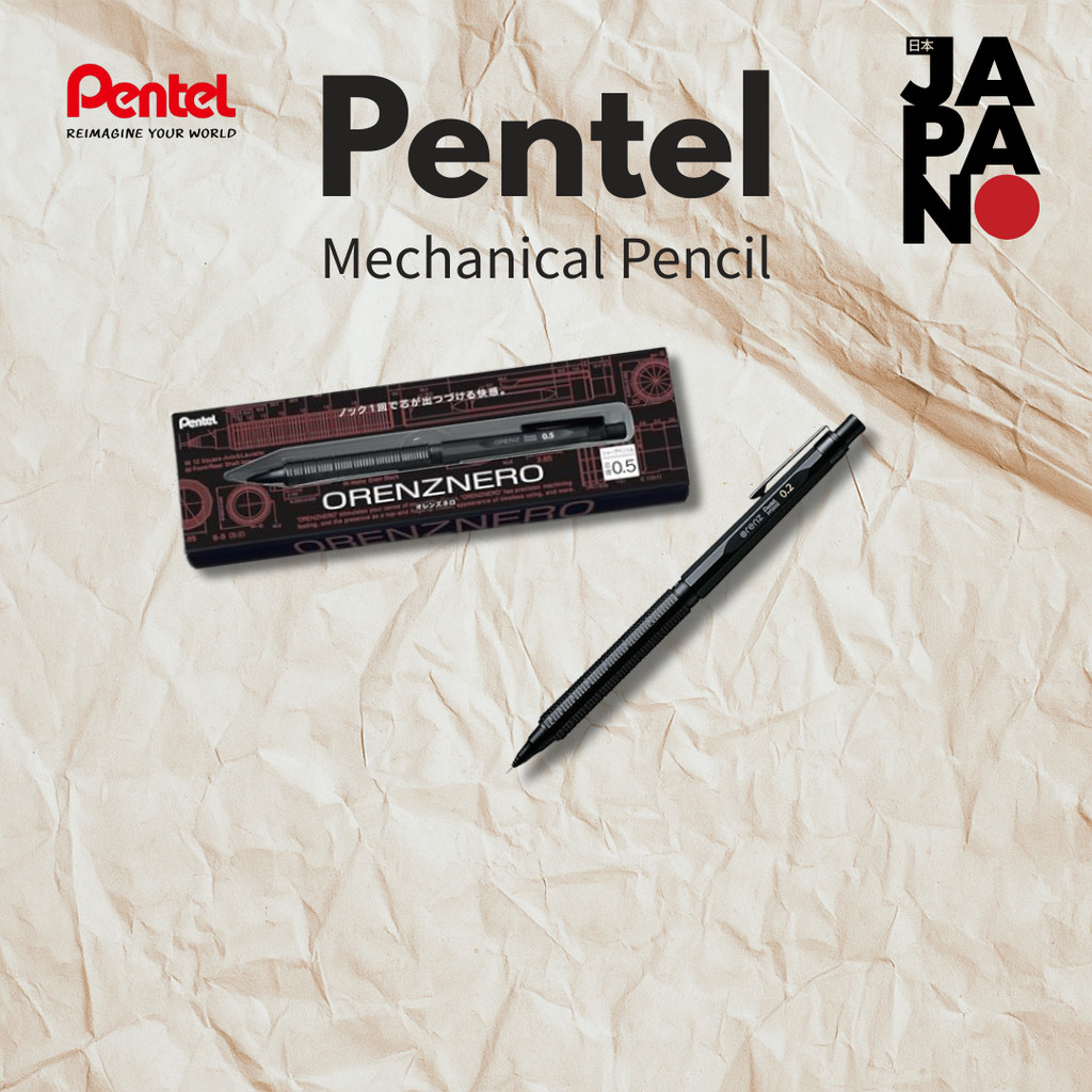 Pentel Orenz Nero Mechanical Pencil 0.5mm PP3005-A