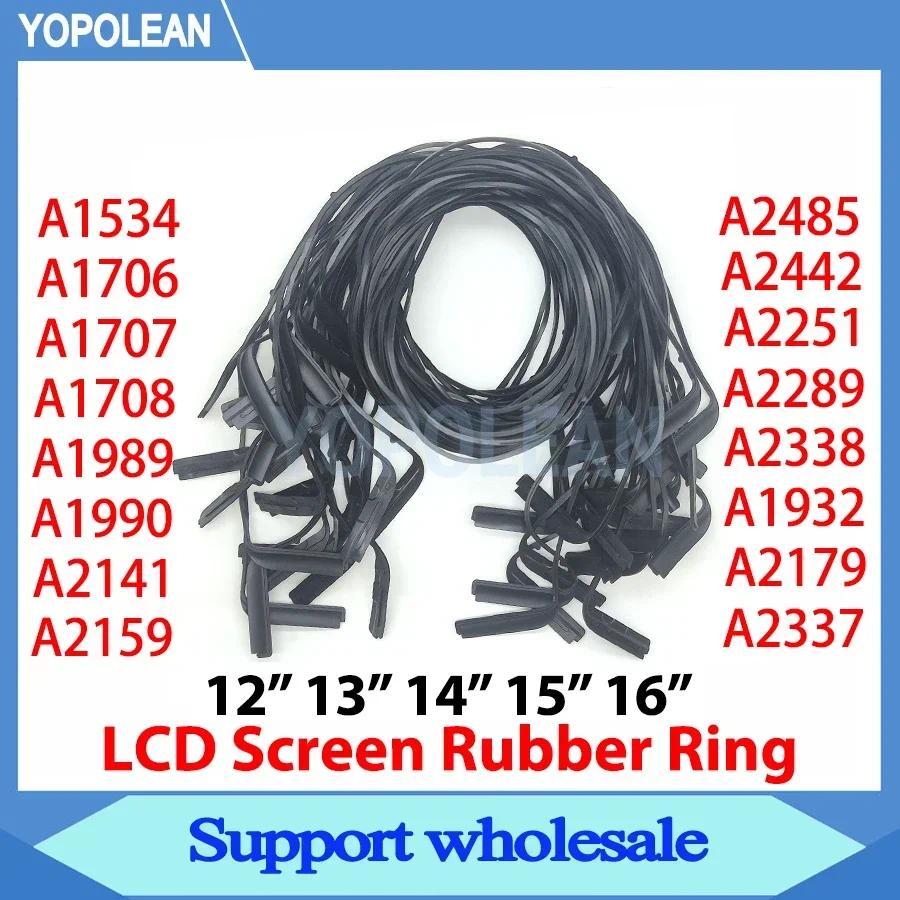 ใหม่แหวนยางหน้าจอ LCD กรอบกลางยาง Bezel แหวนสําหรับ MacBook Pro Air A1706 A1708 A1990 A1707 A1989 A2