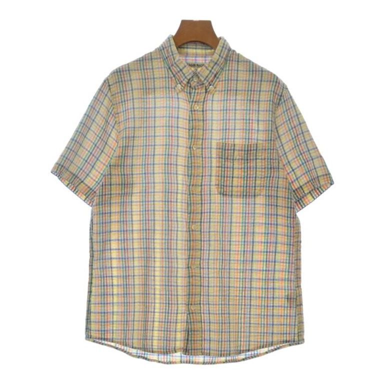 Orange GAIJIN MADE Shirt White green Direct from Japan Secondhand