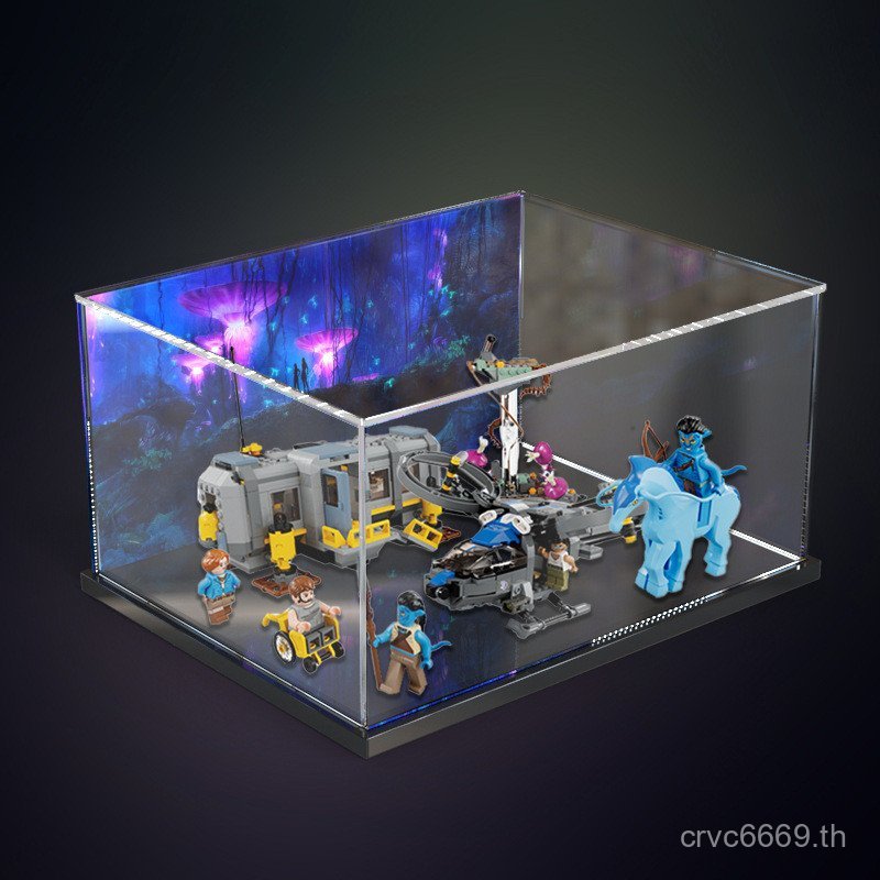 Senhang จอแสดงผลของเล่นเหมาะสําหรับป้องกันฝุ่น Sam อะคริลิคสูงกล่อง 75573 ลอย Mountain Transporter L