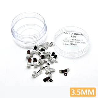 Dental Clamp Ring Sectional Contoured Matrix System Nickel Titanium Matrix Band แถบแมททริกซ์ทันตกรรม NITI แมททริกซ์โลหะ