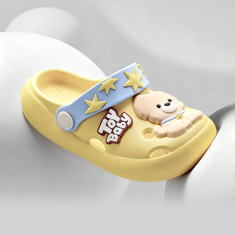 Cheerful Mario อายุ 1-8 ปี นองเท้าเด็ก การ์ตูน นกเพนกวิน นิ่ม วัสดุEVA กันลื่น รองเท้ารัดส้นทารก แตะเด็กหัดเดิน ราคา ถูกที่สุด ดีลบีเคเค แกลเลอรีภาพที่ 7