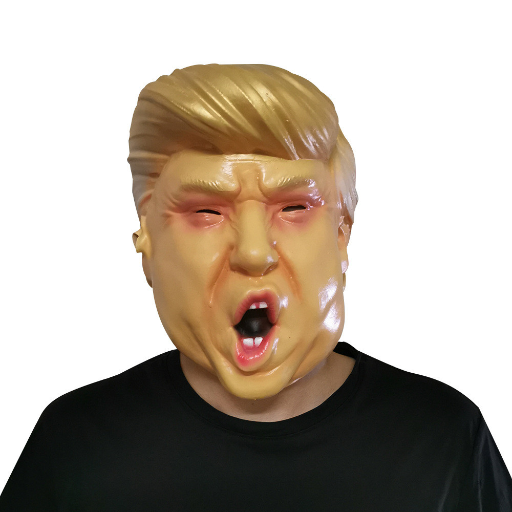 Tramp Skull Mask Mask Trump Virus Headgear หน้ากากตัวละครหลอกฮาโลวีน