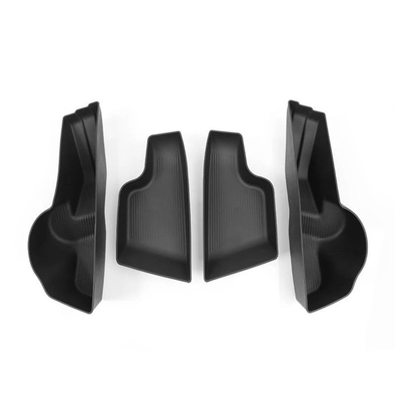 รถประตูกล่องเก็บถาดกันน้ํา Anti Dirty Gate Slot Pad สําหรับ BMW 5 Series I5 2024 G60 อุปกรณ์เสริม