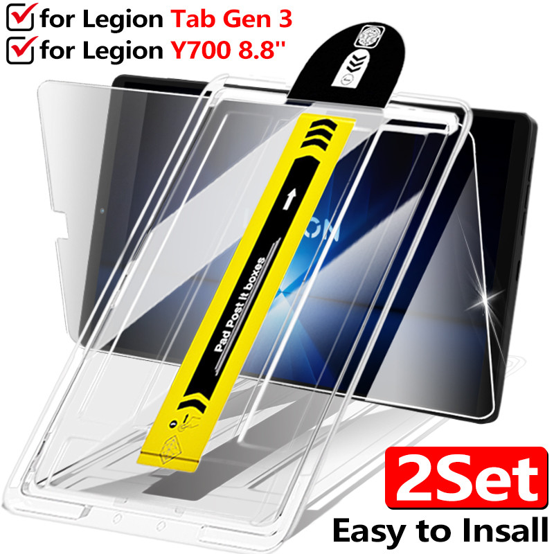 ป้องกันหน้าจอสําหรับ Lenovo Legion Y700 Gen4 Gen3 2025/Lice Y700 2025/2024/2023 8.8 นิ้วกระจกนิรภัยป