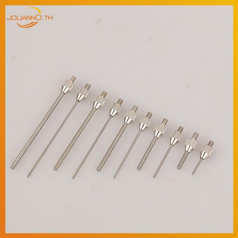 Joliann0 M2.5 ด้าย 1/1.5/2/3 มม.เข็มเส้นผ่านศูนย์กลาง Dial Test Indicator Contact Point 10/20/30/40/