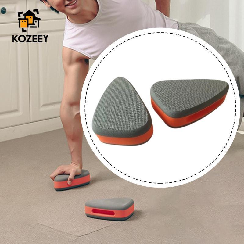 [KOZEEY] 2x Pushup Support Parallels Pads อุปกรณ์ตามหลักสรีรศาสตร์แบบพกพา Non Slip Comfort Grip ออกก