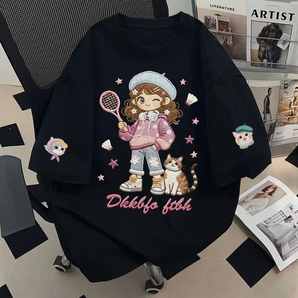 🌷Su.Tee🌷เสื้อแฟชั่น ใส่สบาย เสื้อยืดแขนสั้น ลาย เสื้อ