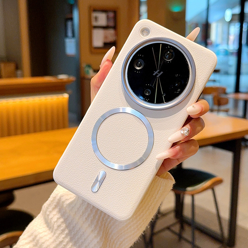 สําหรับ OPPO Find X8 Ultra, X8S, X8 Pro กรณี ELVEV บริษัท Leathe ป้องกันลายนิ้วมือ Snap-on ฝาครอบโทร