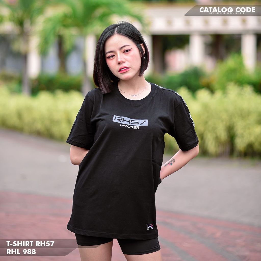 RH57 STREET TSHIRT RHL 988 ORIGINAL MENS เสื้อยืดผู้หญิง