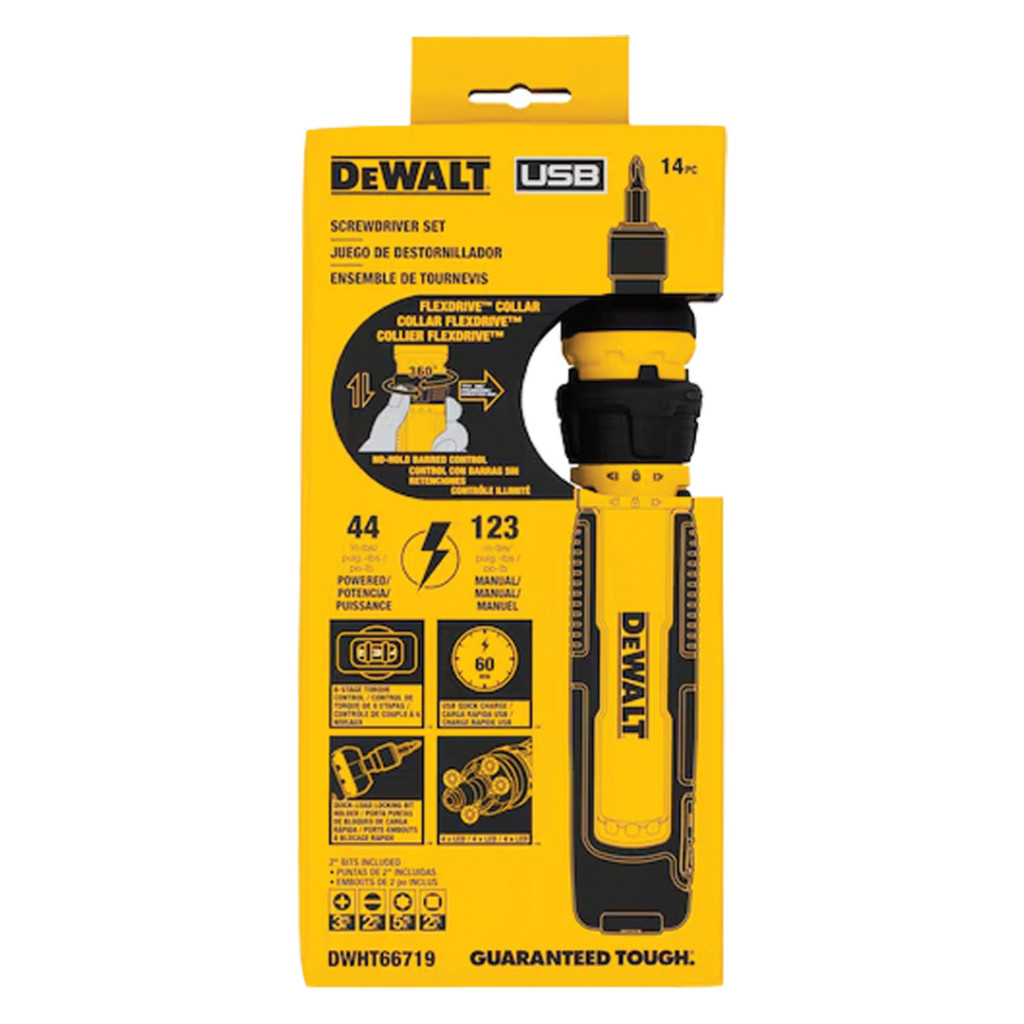 แท้ ส่งด่วน DEWALT ไขควงไฟฟ้าไร้สาย 4V Max รุ่น DWHT66719 ไขควงไฟฟ้า ไขควงไร้สาย สว่านไขควงไร้สาย สว่านอิมแพค ราคา ถูกที่สุด ดีลบีเคเค แกลเลอรีภาพที่ 4