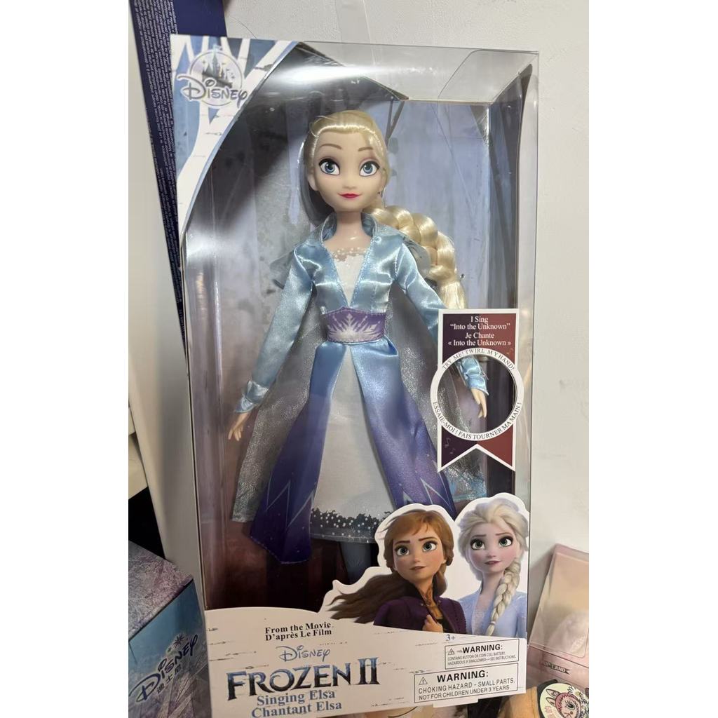 Frozen Princess Anna Elsa Elsa Joint Movable ร้องเพลงตุ๊กตารูปตุ๊กตาตุ๊กตาของขวัญ