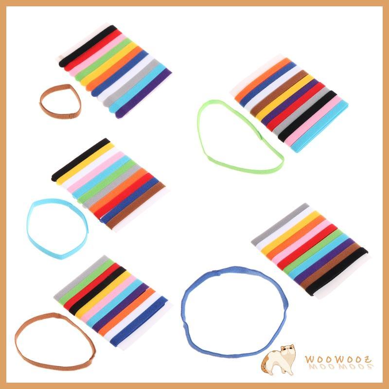 WOW 12 ชิ้นลูกสุนัข ID ปลอกคอช่วย ID Bands ปลอกคอสองด้านปรับสัตว์เลี้ยงระบุปลอกคอสําหรับทารกแรกเกิด