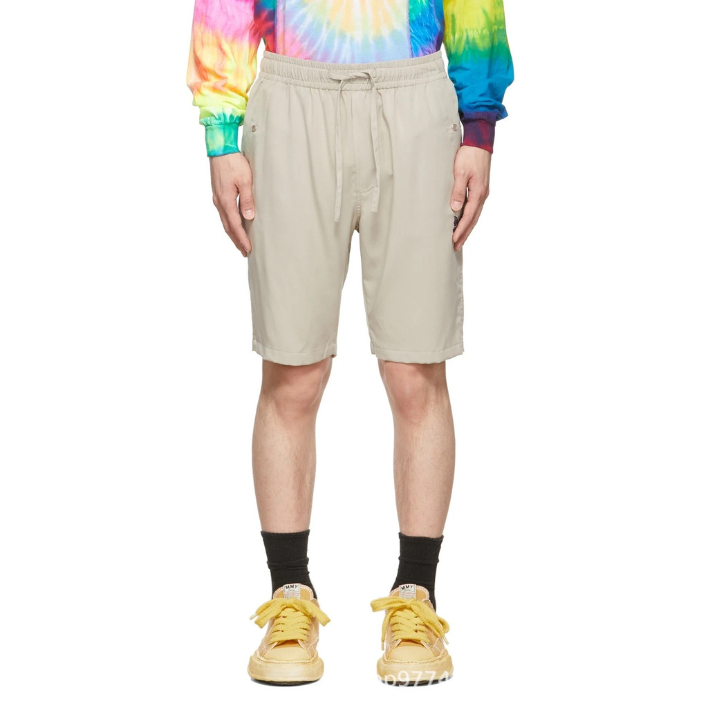 QZK3 Needles Embroidered Five-Point Shorts, Smooth and Soft, Breathable, Unisex, Trendy Shorts