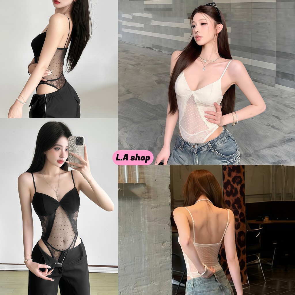 L.A Shop★เสื้อคุณภาพดี เสื้อแฟชั่นผู้หญิง ชุดหมี ทรงรัดพอดี สไตล์เซ็กซี่สาวร้อน มาใหม่ FY5078-0