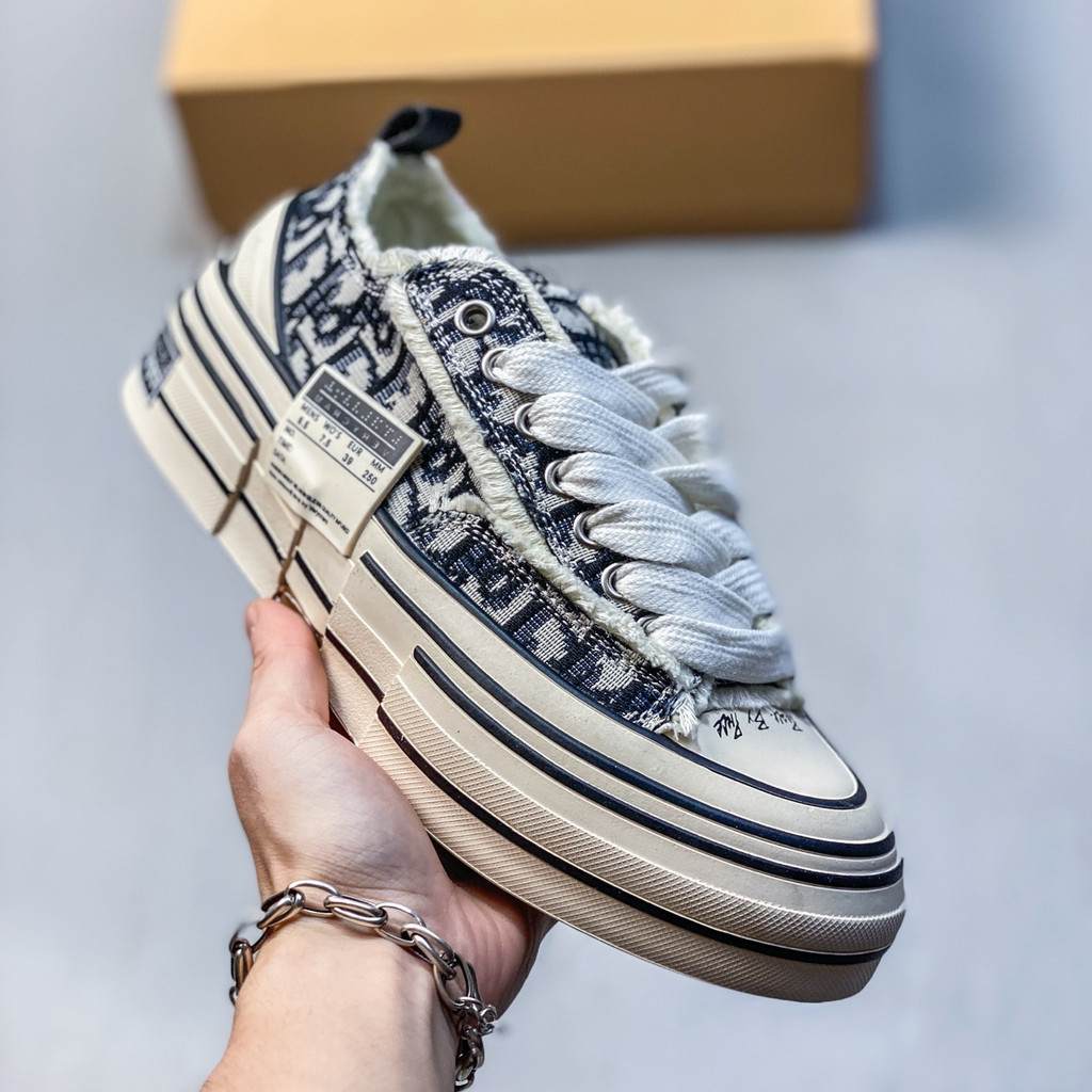 X xVESSEL Men Women Casual Shoes Fashion All-Match Canvas Shoes--