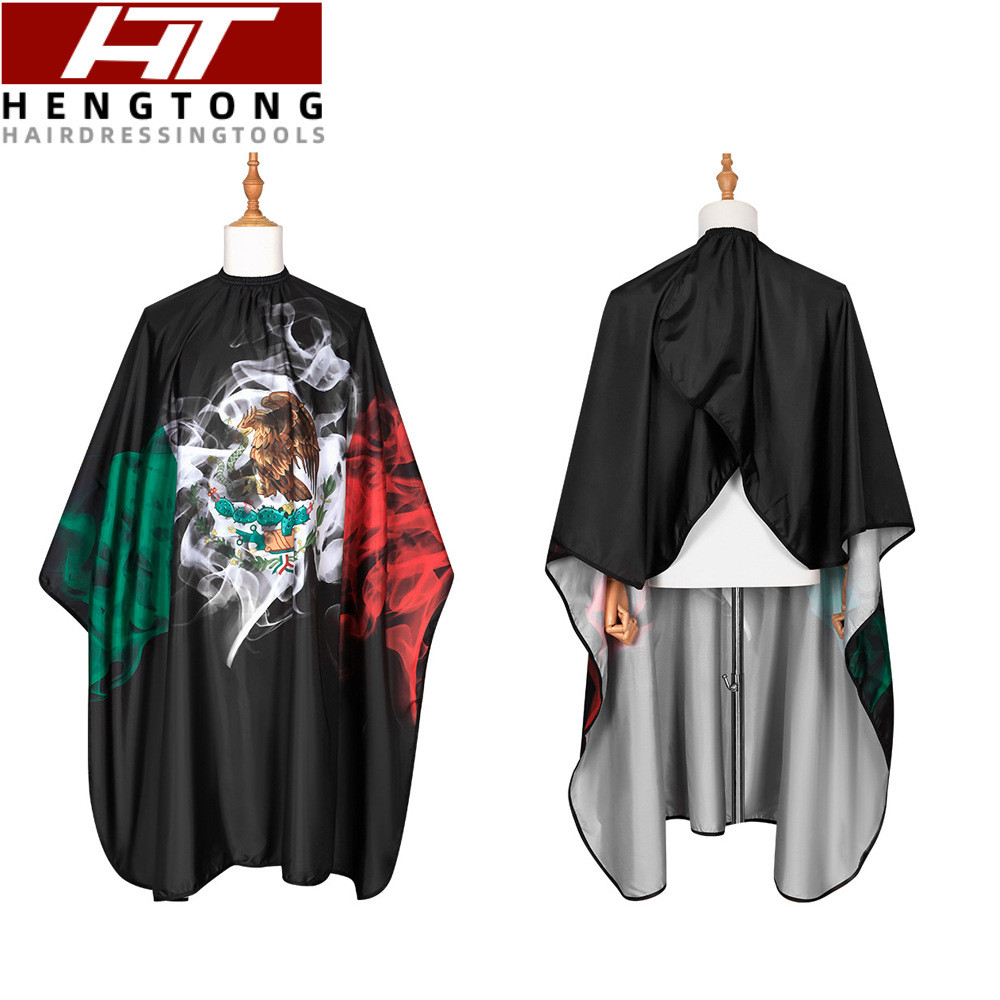 อุปกรณ์ทําผมผมย้อมผ้ากันเปื้อนผ้ากันเปื้อนผ้าตัดผมผ้ากันเปื้อนผ้าไม่ติดตัดแต่งทรงผมมืออาชีพตัดผมผ้าก
