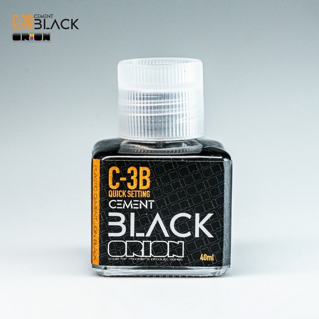 C-3B ORION Cement Black เนื้อใส 40ml