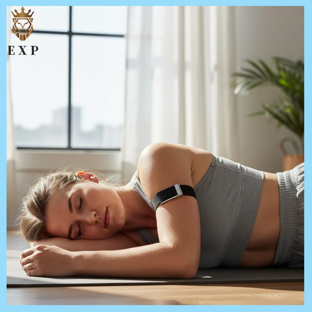 [explosion1.th] สําหรับ Whoop 5.0 ถัก Bicep Bands Breathable Wear Resist Watch Accessories