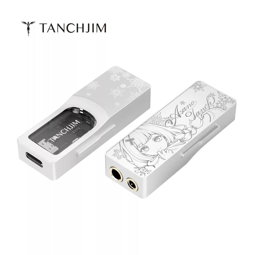 TANCHJIM SPACE PRO Snowy Blossom Limited Edition การ์ดเสียงเกม DAC แบบพกพา Mini USB DAC AMP Dual CS4