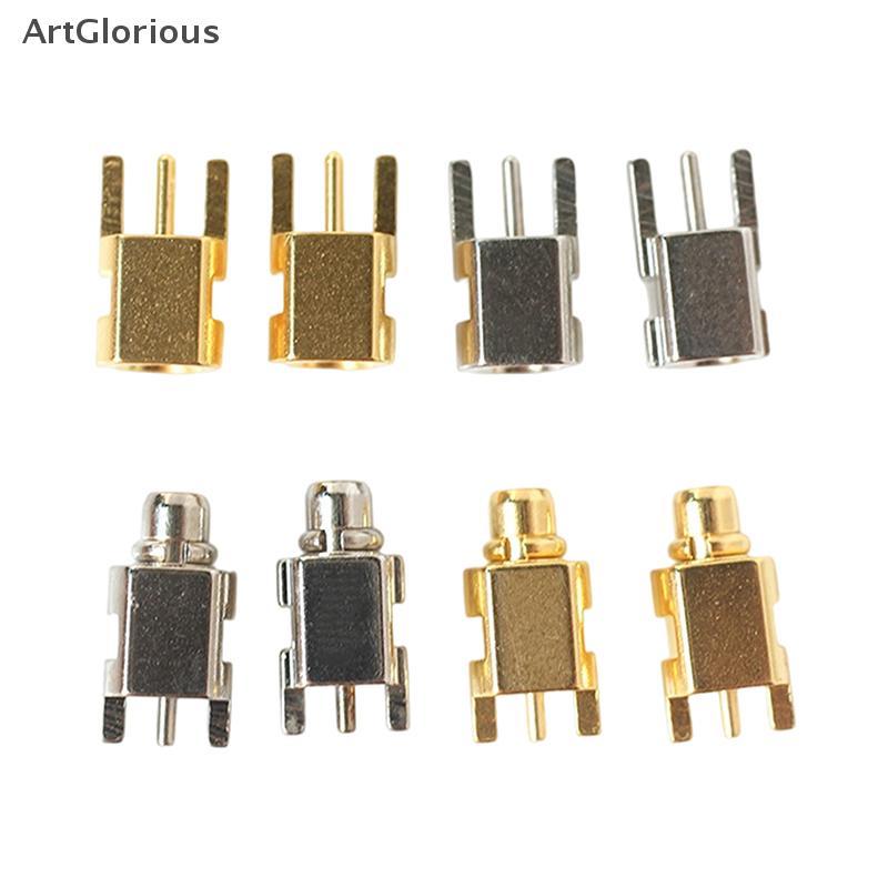 Art 2pcs Audio Ja MMCX Connector หญิง SE535 SE425 SE315 SE846 ปลั๊กหูฟัง Consumer Electronics ลําโพง