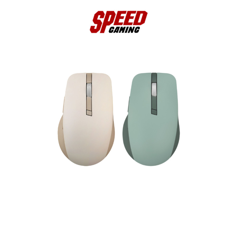 ASUS SmartO Mouse MD200 Silent Plus 4200DPI Wireless (Oat Milk/Green Tea Latte) | By Speed Gaming