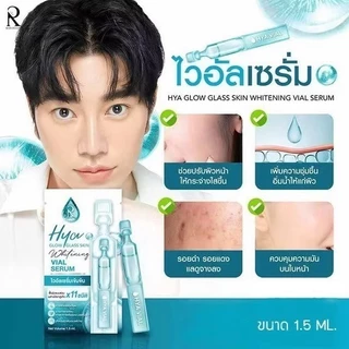 **1 ไวอัล** Sale! Ratcha HYA Glow Glass Skin Whitening Vial Serum ลอตแรก เซรั่มเหลืองไม่มีผลต่อการใช้งาน ♥️♥️