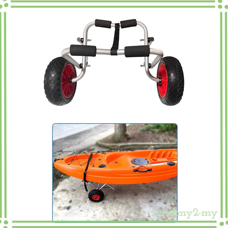 [LzdxxmydfMY] Canoe Transport Cart Adjustable Paddle Board Transport Canoe น้ําหนักเบาพกพา Kayak Can