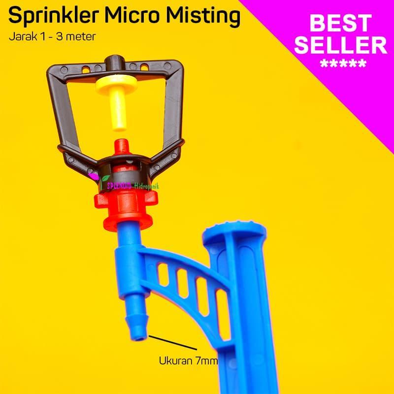 ชุด Sprinkler Micro Sprinkler สีเหลือง และ Cagak Sprinkler