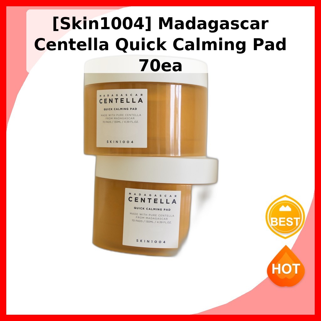 [Skin1004] Madagascar Centella Quick Calming Pad 70ea / Korean Centella Pad / Skin Relief / ของแท้ 1