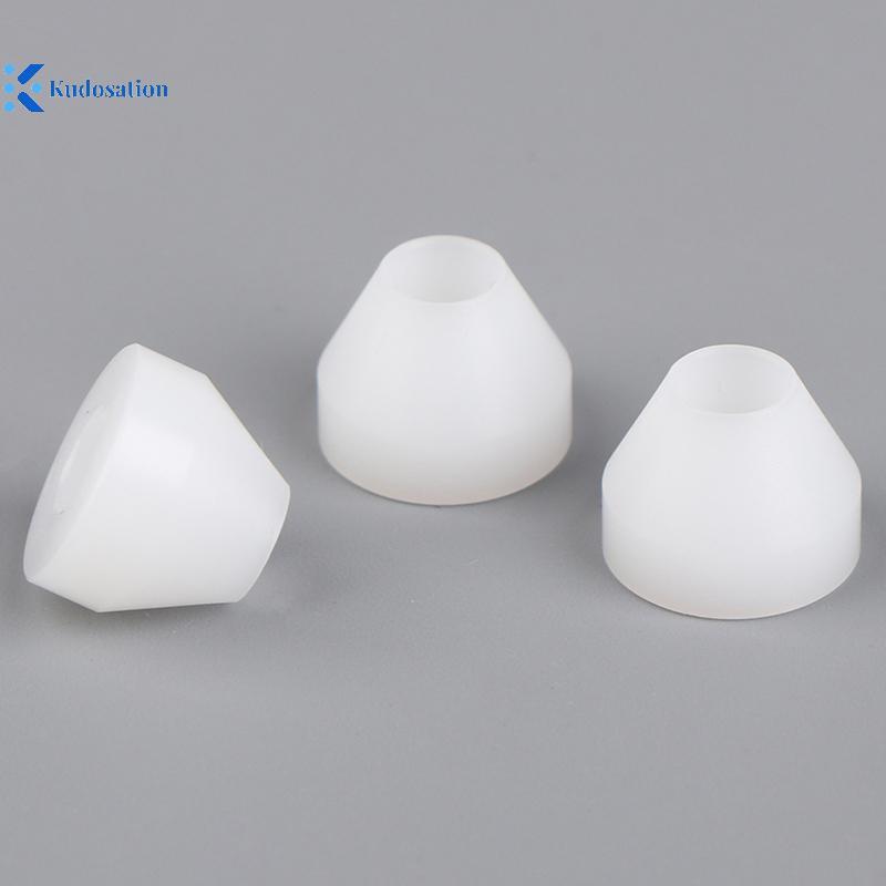 คุโดส 10PCS ปากกา Bushings ปากกาสีขาว Bushings Non-Sti ทนทานปากกา Bushings สังเคราะห์ Bushings สําหร