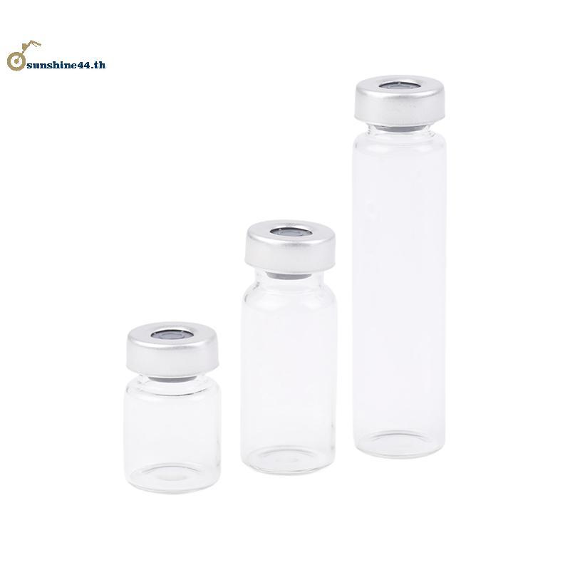 FOURSUN 10 Pa 5/10/20ml ปิดผนึกตัวอย่าง Vials แก้วใส Vials ด้วย Self Healing ฉีดพอร์ต TH