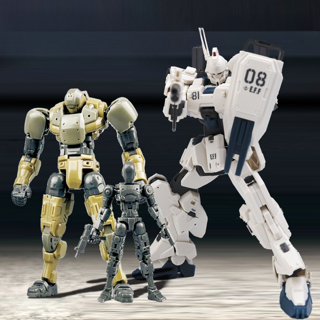 เรือสีดํารุ่น Chaibing Peace Keeping mecha EASY-8 1/144 ประกอบรุ่น