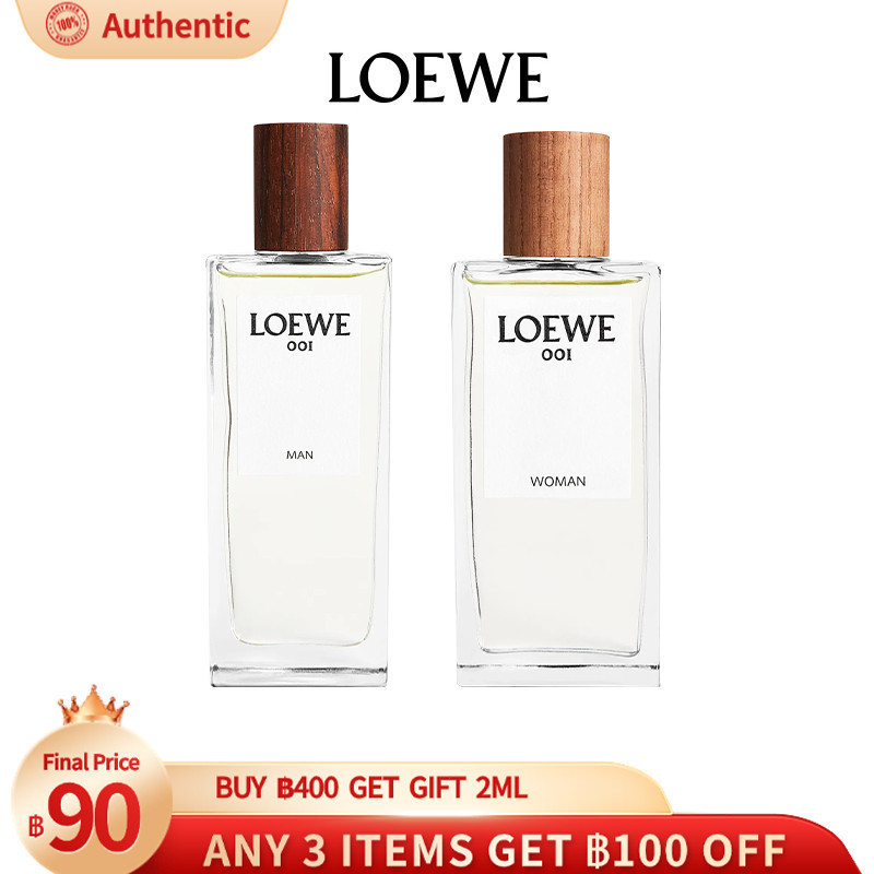 🔥【น้ําหอมแบ่งขาย🛒】 001 Man & 001 Woman EDT 2ml/5ml/10ml น้ําหอมแท้