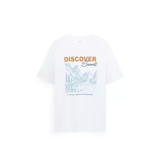 AIIZ (เอ ทู แซด) - AIIZ เสื้อคอกลมผู้ชาย ลายกราฟิก AIIZ Men's Graphic T-Shirt