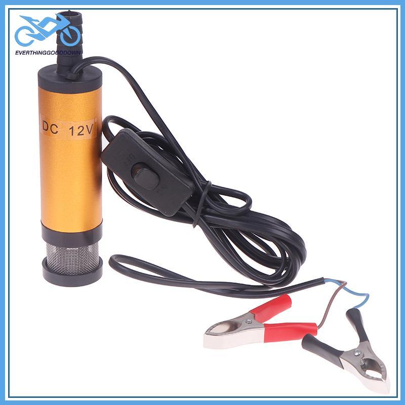 EVER 1 PCS ปั๊มดําน้ําไฟฟ้าสําหรับสูบน้ําดีเซล 12V DC เส้นผ่านศูนย์กลาง 38 มม.ไฟฟ้าการใช้ Transfer ป