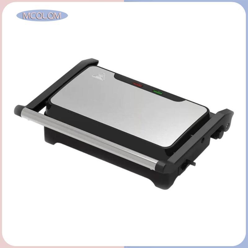 [mcqlqm] Panini Press Nonstick Coating Sandwich Press สําหรับแซนวิชสเต็กชีส