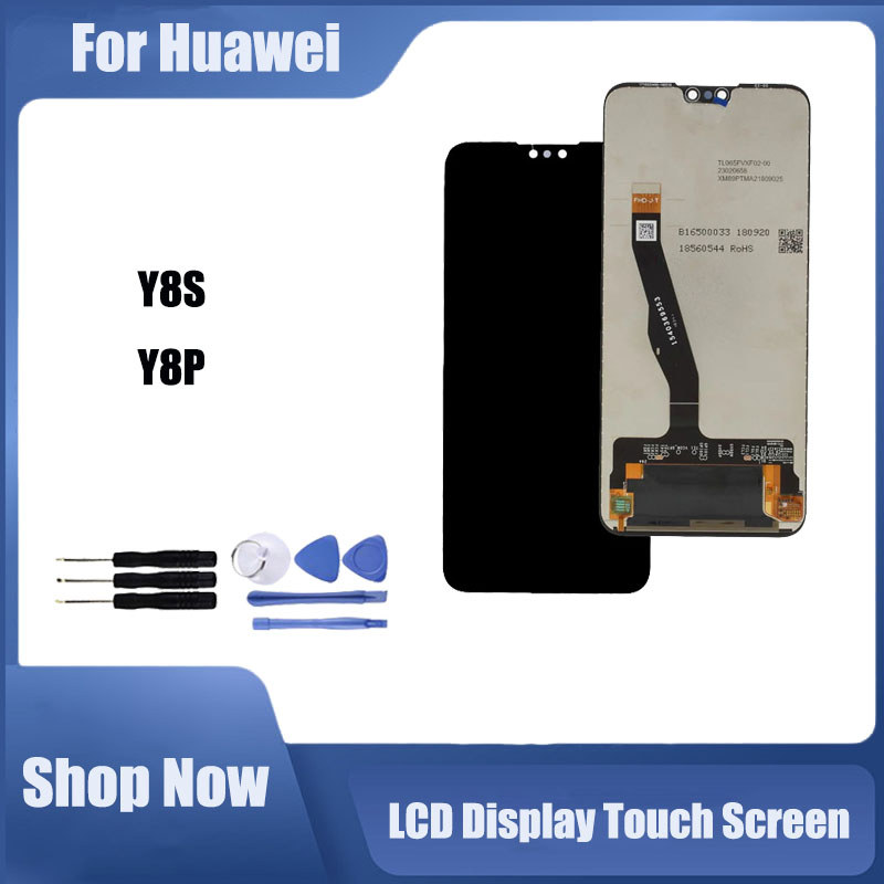 สําหรับ Huawei Y8S Y8P จอแสดงผล LCD เปลี่ยนหน้าจอสัมผัส