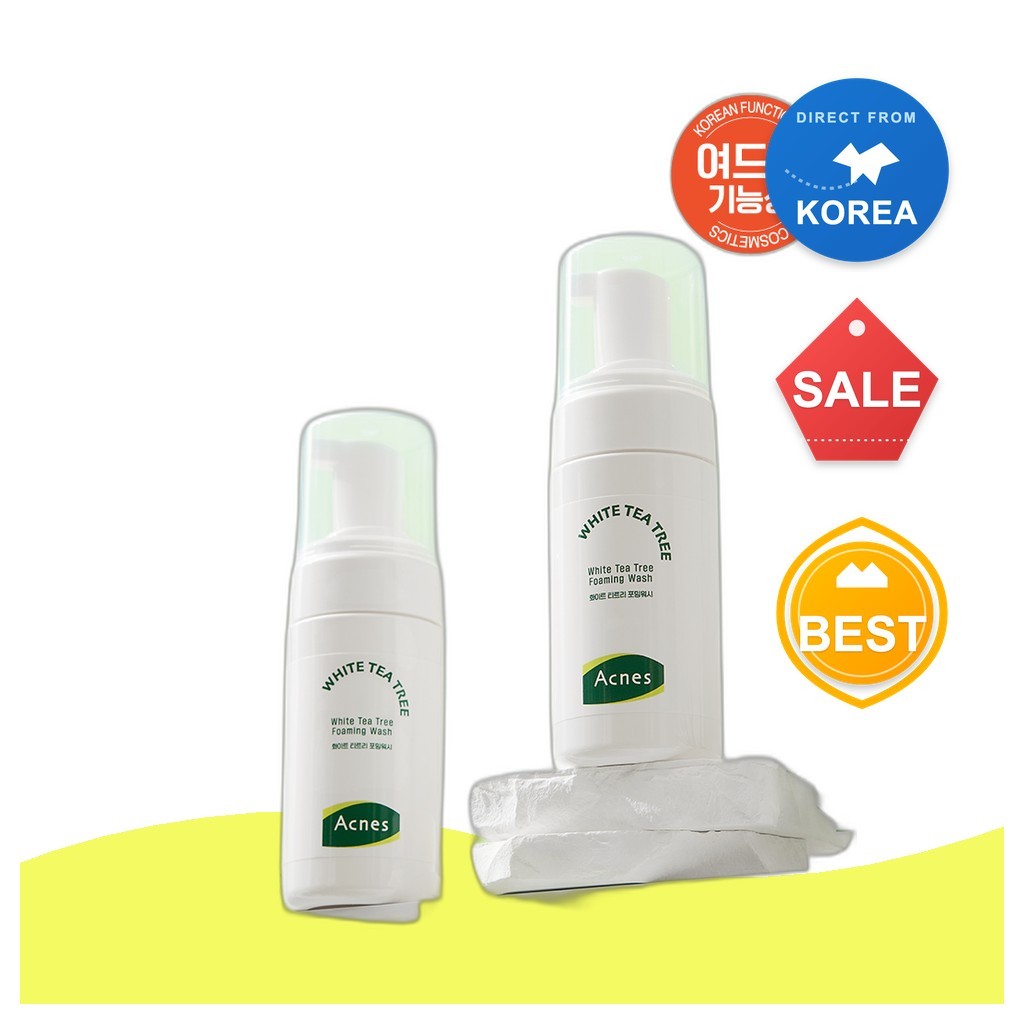 [daiso] Tea Tree Cleanser Acnes White Foaming Wash Tea Tree 100ml