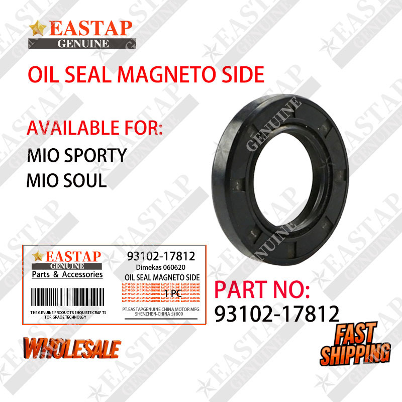 Mio Sporty, Mio Soul OIL SEAL PRIMARY DRIVE (93102-17812)-eastap