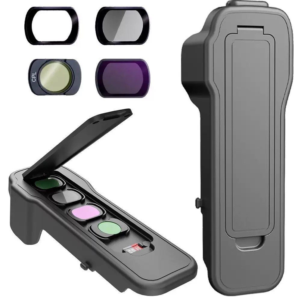 ชุดกรองแม่เหล็กสําหรับ DJI OSMO POCKET 4 3 กรองปรับโลหะ CPL ND256 อุปกรณ์เสริมโพลาไรเซอร์ Polar ND 8 16 32 UV
