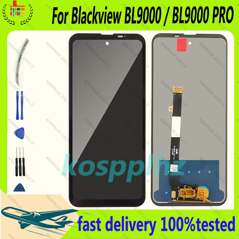 6.78 นิ้วใหม่ Blackview BL9000 BL9000 Pro หน้าจอสัมผัส + จอแสดงผล LCD Digitizer Component