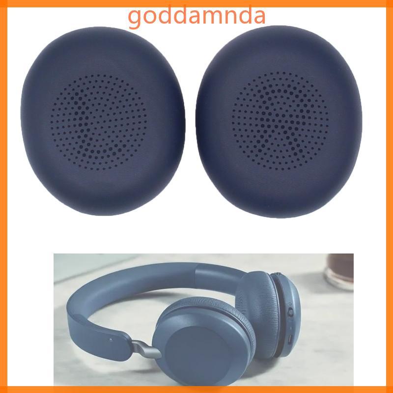 GODD 1 คู่แผ่นรองหูฟังเบาะรองนั่งหูสําหรับ Elite 45h Evolve 2 65 Evolve2 65