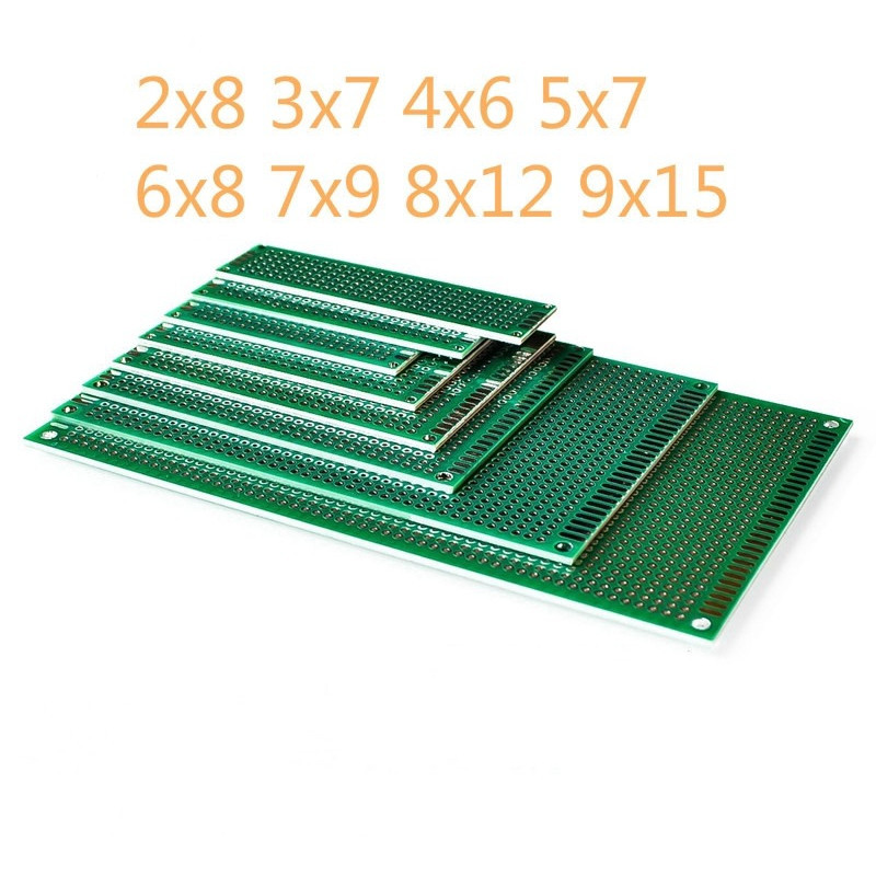 ส่งเร็วใน1วัน pcb universal บอร์ดวงจรแบบสองด้าน 2 . 54 pitch 1 . 6