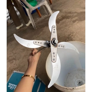 ใบมีดสแตนเลส รุ่นสับหั่นอเนกประสงค์ สำหรับเครื่องสับย่อยอาหารสัตว์ DIY และเครื่องตัดผัก–ตัดหญ้า