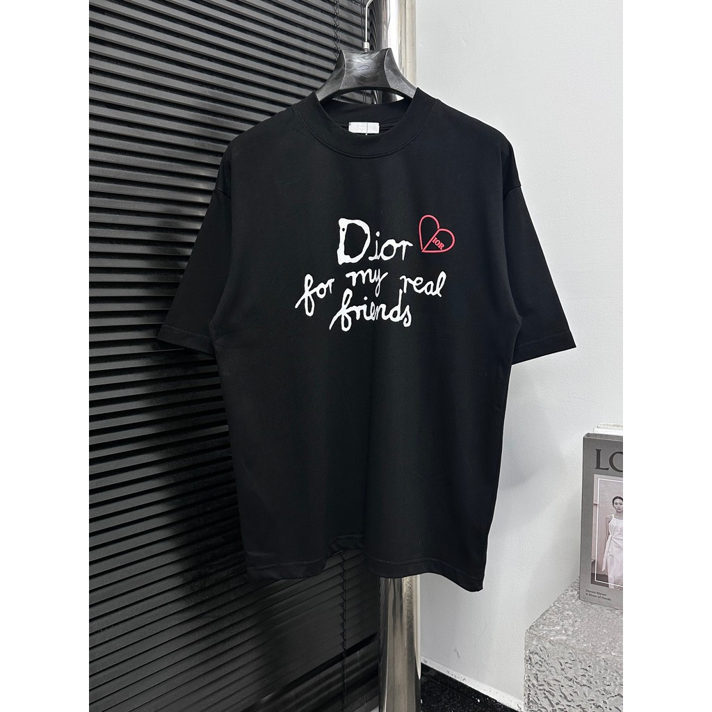 DIO * R2026 Star คลาสสิกรอบคอแขนสั้นเสื้อยืดผู้ชายผู้หญิงสไตล์ธุรกิจหลวมขนาดใหญ่ 2026 ต้นฤดูใบไม้ผลิ