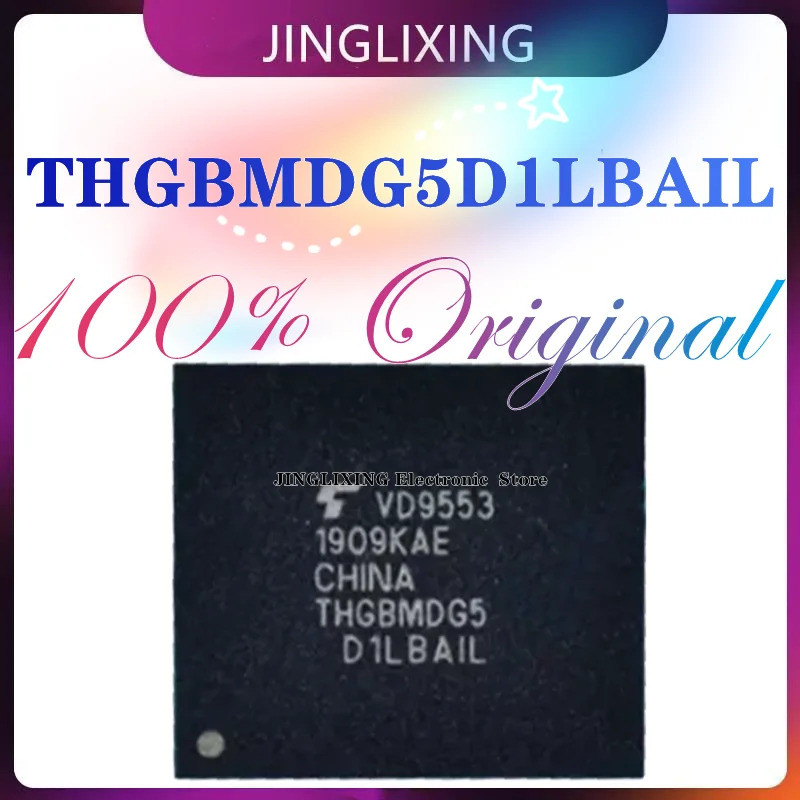 1 ชิ้น/ล็อตใหม่ Original THGBMDG5D1LBAIL 4GB EMMC BGA THGBMDG5D1LBA1L ชิปเซ็ตในสต็อก