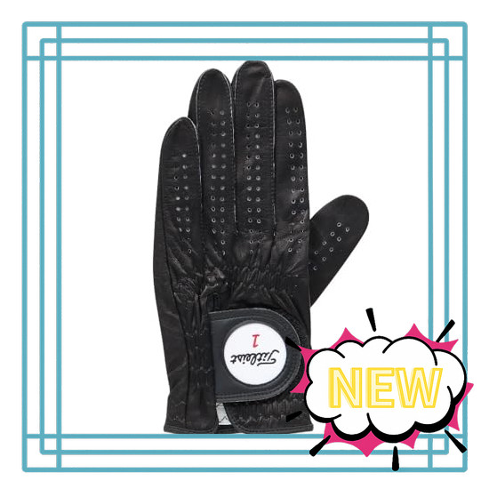 TITLEIST Golf Glove Professional Glove TG73BK-24 BK Black for Left Hand 24cm