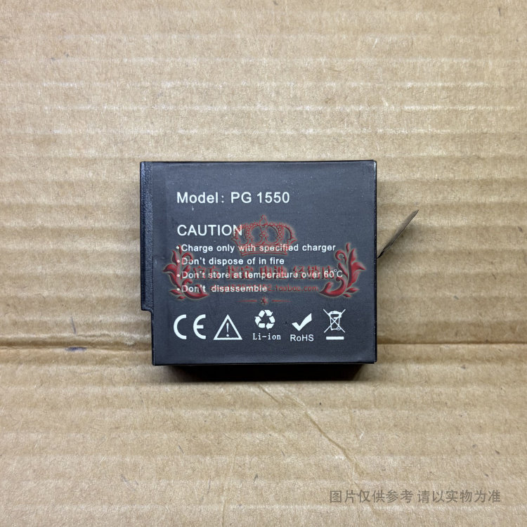 เหมาะสําหรับ AKASO Brave 8 แบตเตอรี่กล้องกีฬา PG 1550 ยี่ห้อใหม่ 1550mAh 3.8V