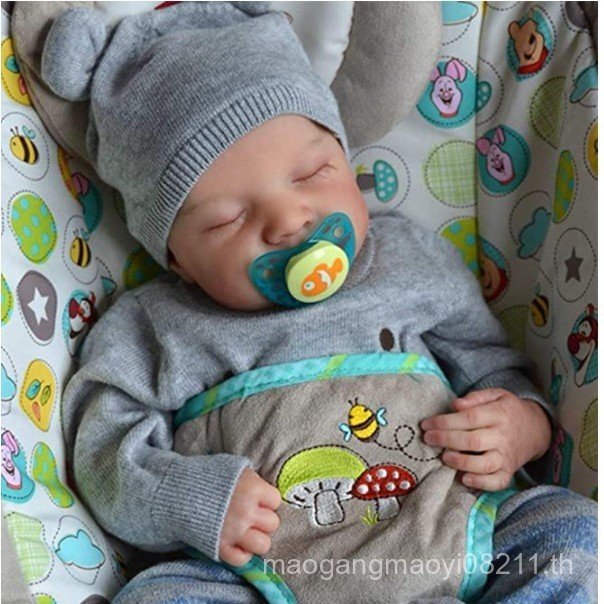 VZLX [จัดส่งจากจีน] Regular Edition 19 นิ้ว Levi Reborn Doll Simulation Baby Reborn Doll